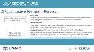 Nutrition and food safety perception
