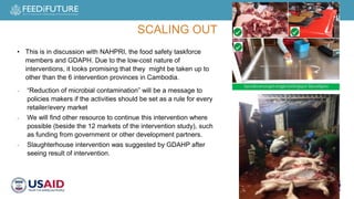 Safe Food, Fair Food for Cambodia: Scaling opportunities