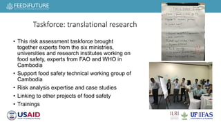 Safe Food, Fair Food for Cambodia task force: Research to policy and practice