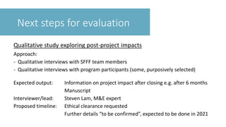 Using a theory of change to support evaluation planning for a food safety intervention in Cambodia