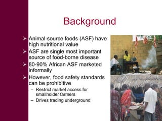 Safe Food, Fair Food: Introduction to the value chain assessment toolkit 