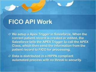 SF FICO Database Integration | PPTX