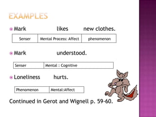 BENEFICIARYIs a participant who in some way could be said to benefit from the process.Eg. They give you a cognac.	      They gave blood to my daughter.	You and my daughter are beneficiary.There are two kinds of beneficiary: Recipient (the one to whom something is given) and Client (the one for whom something is done).