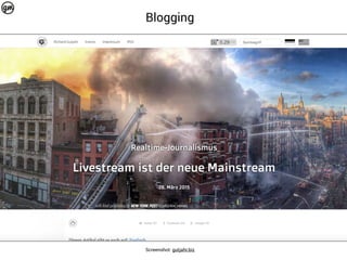 Blogging
Screenshot: gutjahr.biz
 