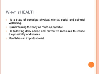 scienticfic foundation of health good healht and wellbeing | PDF