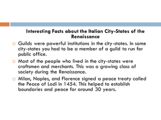 Italian Guilds Renaissance Renaissance and Reformation | PDF