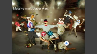 Massive multiplayer wars
 