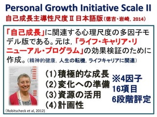 解決志向尺度日本語版 ストレスコーピングとの関係性 Development and validation of the Solution ...