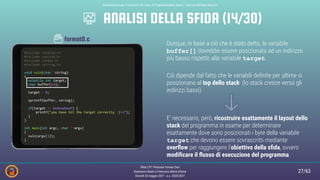 Sfida CTF: Protostar Format Zero | PDF