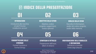 Sfida CTF: Protostar Format Zero | PDF