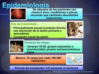 Enfermedad de LymeLeptospirosisSífilisRomero Cabello "Mircobiología y Parasitología Humana" 3ª ed. Panamericana