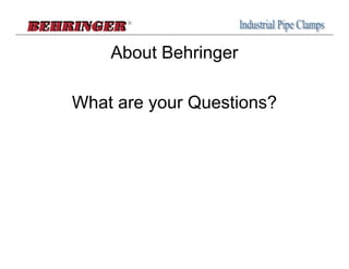 About Behringer

What are your Questions?
 