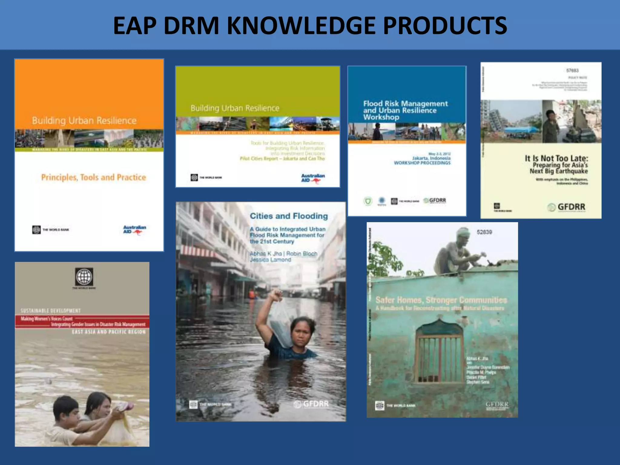 EAP DRM KNOWLEDGE PRODUCTS
 
