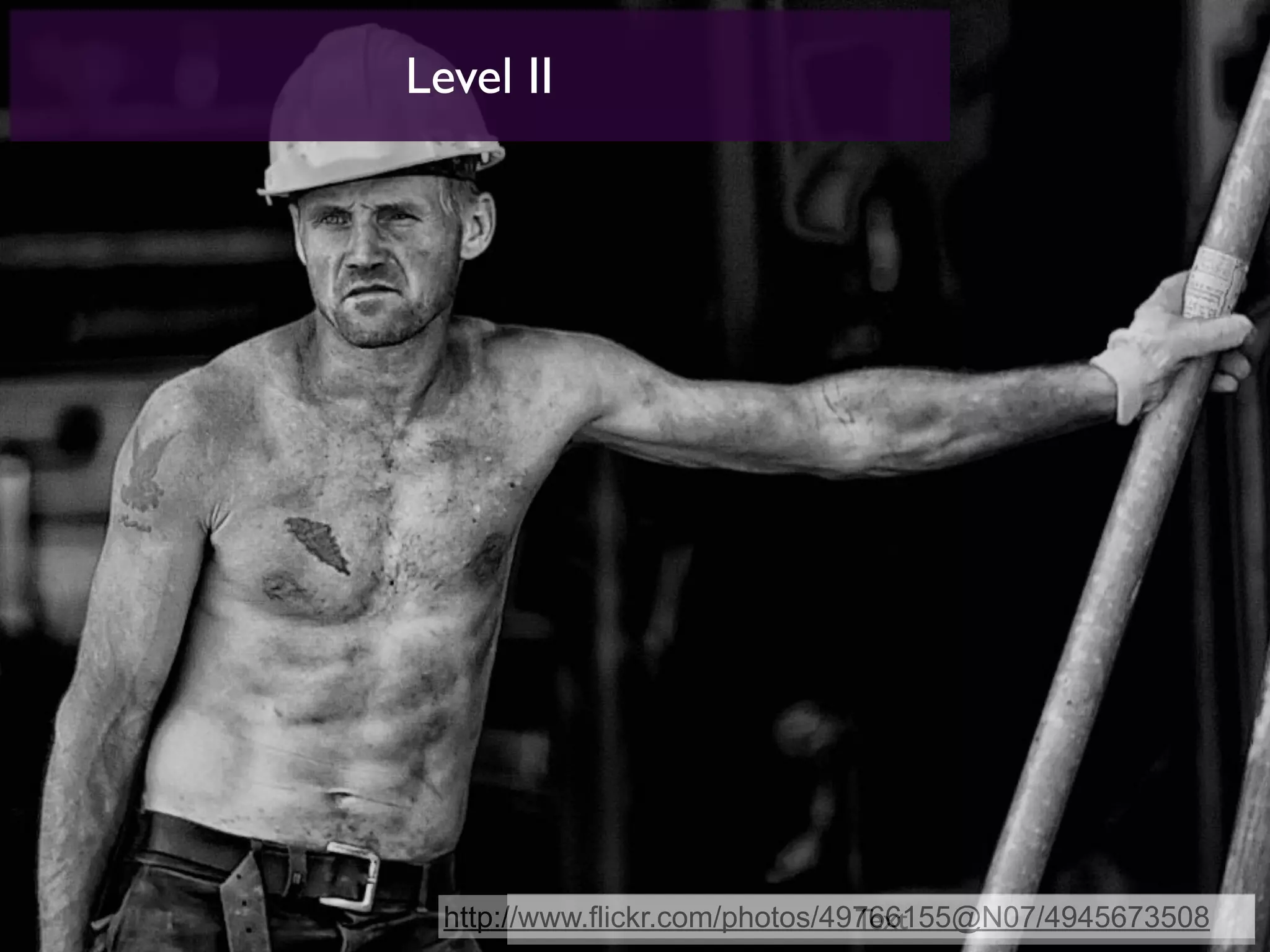 Level II




  http://www.flickr.com/photos/49766155@N07/4945673508
                                 Text
 