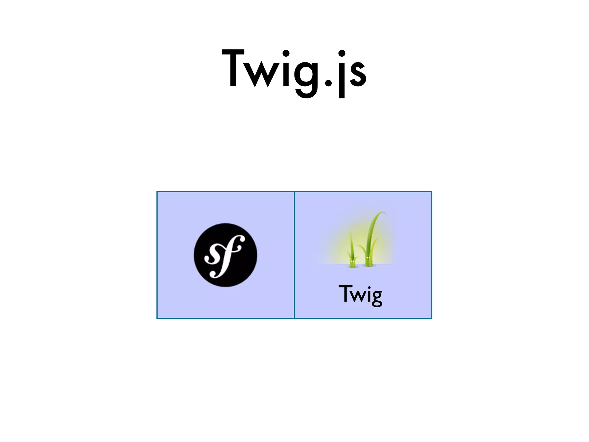 Twig.js



     Twig
 