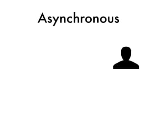 Asynchronous
 