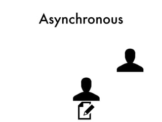 Asynchronous
 