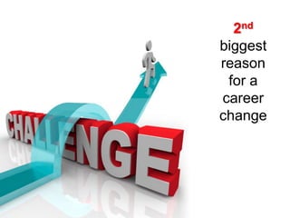 2ndbiggest reason for a career change