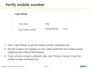 Enter Your Pick up address
Here
Click On ‘ Save Changes’
Your packed orders will be fetched by the logistics team from your pickup address for
delivery. Please ensure that the correct pin code is entered.
Manage Profile – Enter pick up address
 
