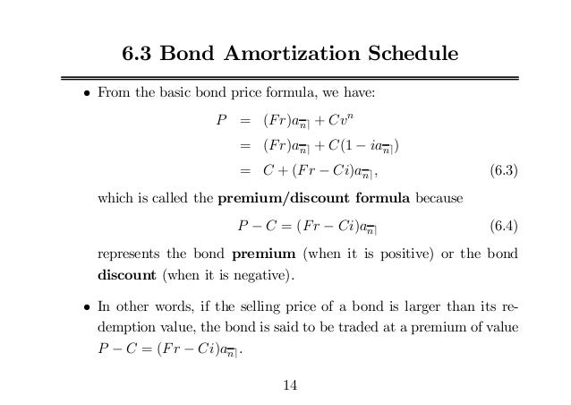 bonds bond pricing bond pricing formula