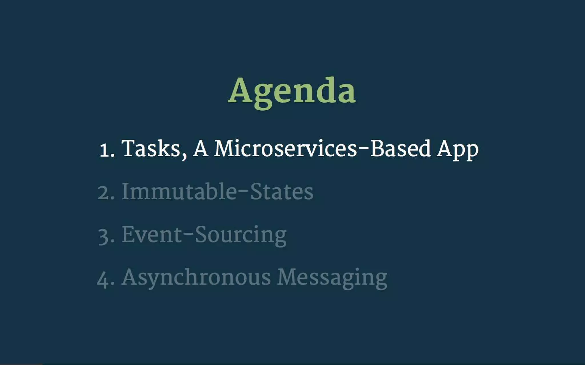 Everyone's Guide to States, Events and Async-Messaging for Microservices