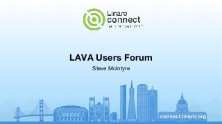 LAVA Users Forum
Steve McIntyre
 