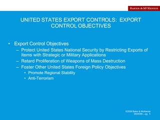 Export Control Authorization Export Controls | PPT