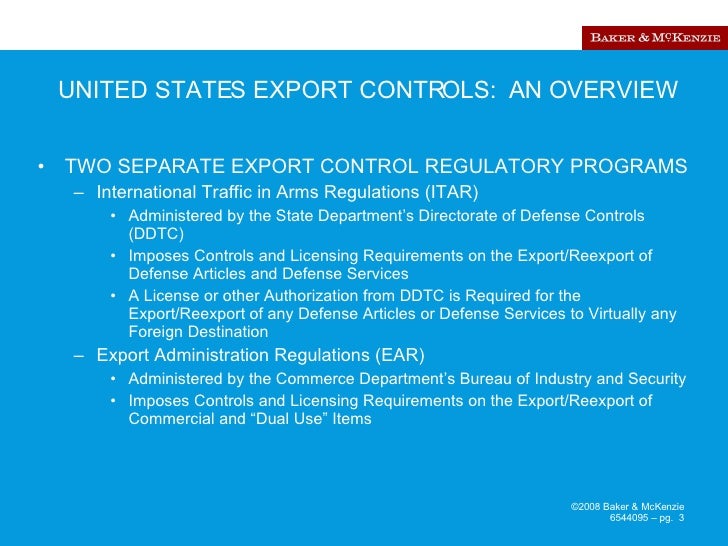 Export Controls