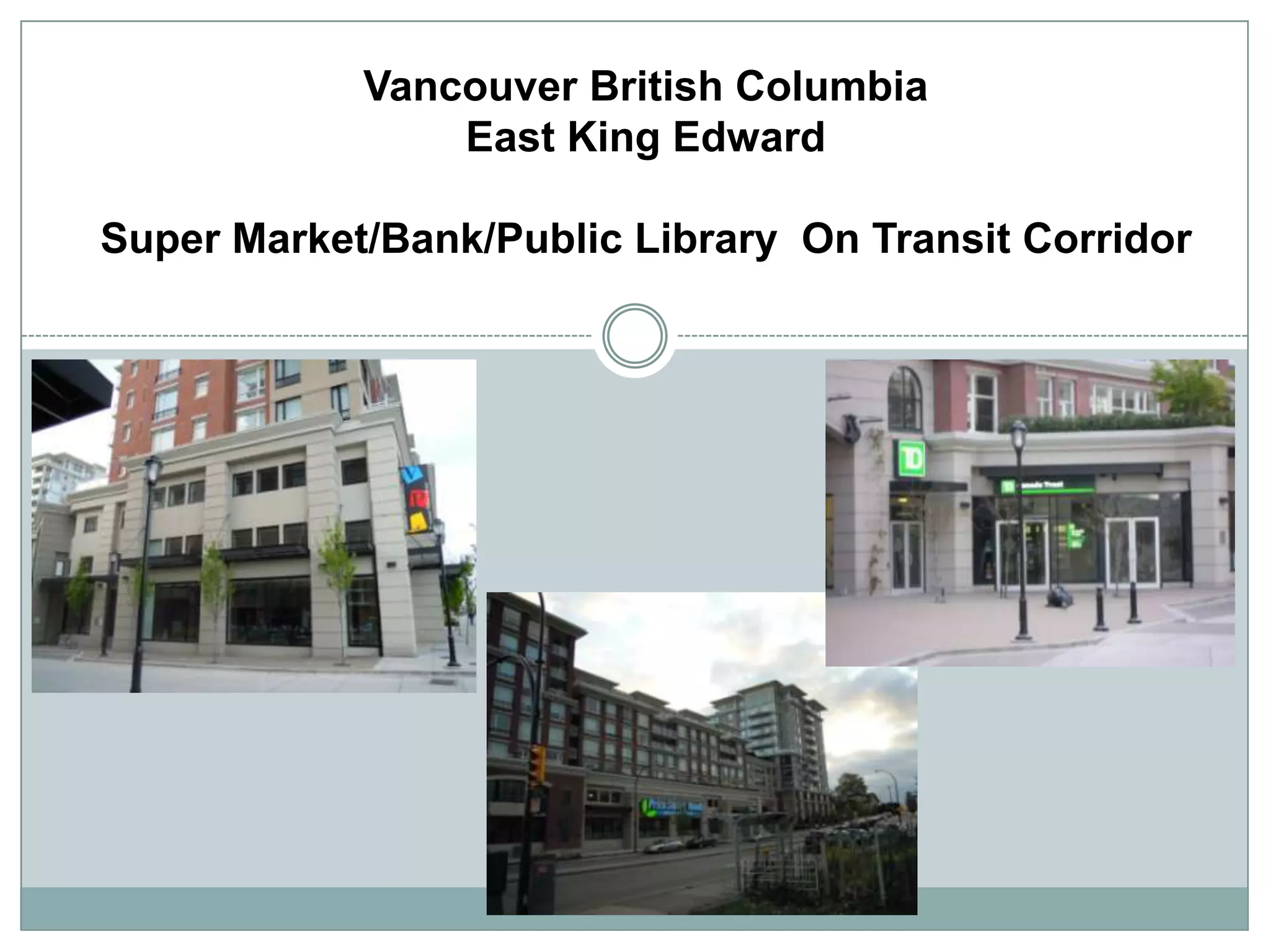  Jericho Commercial Should Support Local Residents – Daily Needs - Walkable 