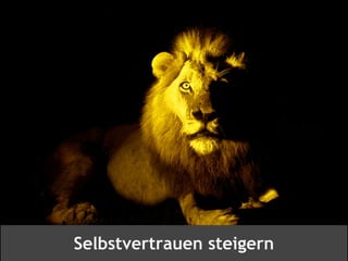 Selbstvertrauen steigern
 