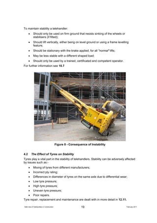 The Safe use of Telehandlers In Construction 110210 A | PDF