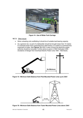 The Safe use of Telehandlers In Construction 110210 A | PDF