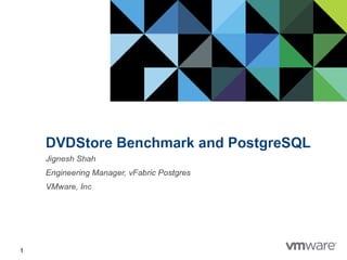 SFPUG - DVDStore Performance Benchmark and PostgreSQL