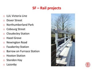 Sf rail customer presentation