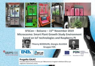 Progetto ISAAC
Innovativo Sistema illuminotecnico per l’Allevamento di vegetali in Ambienti Chiusi per
migliorare il benes...