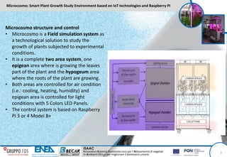 Microcosmo: Smart Plant Growth Study Environment based on IoT technologies and Raspberry PI
ISAAC
Innovativo Sistema illum...