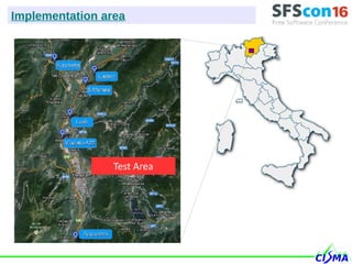 Test Area
Implementation area
 