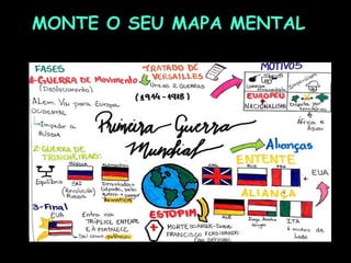MONTE O SEU MAPA MENTAL
 