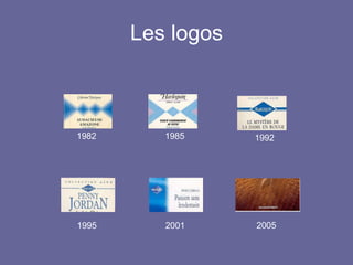 Les logos 1982 1985 1992 1995 2001 2005 