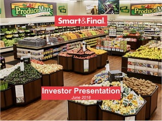 0
Investor Presentation
June 2018
 