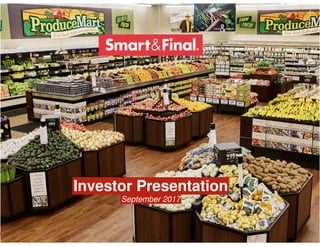 0
Investor Presentation
September 2017
 