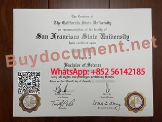 SFSU diploma