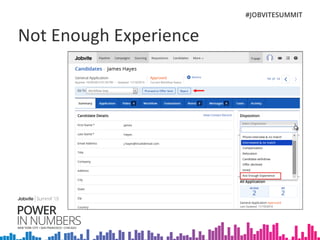 Integra:ons	
  Not	
  Enough	
  Experience	
  
 