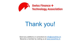 68/71Support
Kern & Partner is an independent company providing financing,
advisory, business development and project management services
to early-stage and growth companies active in the high-tech sector.
Kern & Partner creates value by improving performance and
accelerating the execution of business plans.
DECODEUR is a specialized (French) website to track and decipher
the news and new trends #fintech (technology related to finance)
and #safety
Le Temps (literally "The Times") is a Swiss French-language daily
newspaper published in the Berliner format in Geneva by Le Temps
SA. It is the only nationwide French-language non-specialized daily
newspaper of Switzerland.
Last year, Valora established its new Valora Lab, whose task is to
develop and evaluate new digital business ideas. The Lab uses
sector-overarching digital platforms to interact with start-up firms,
talented young IT specialists and other companies.
Legal | Tax | Compliance: In these three areas we offer
comprehensive, interdisciplinary solutions with speed and
efficiency. Our specialists tailor their advice to your needs in order
to provide practical, cost-effective solutions that sustainably
improve your business — whether in a national or an international
environment.
Analysis on mutual funds and ETFs , funds data , stock prices , model
portfolios and research tools to help you make better investment
decisions .
Established 1936, Niederer Kraft & Frey is a preeminent Swiss law
firm with a proven track record of legal excellence and innovation.
Throughout our history, we have continuously worked on the most
important and demanding cases entrusted to Swiss law firms. This is
the foundation of our distinct market knowledge, expertise and
experience as well as our capacity for innovative thought.
Representing clients in commercial, criminal and administrative
matters and providing guidance and advice in all matters of
corporate and commercial law
 