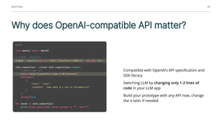 SF #TechWeek - Practical Guide to Deploying LLMs | PDF