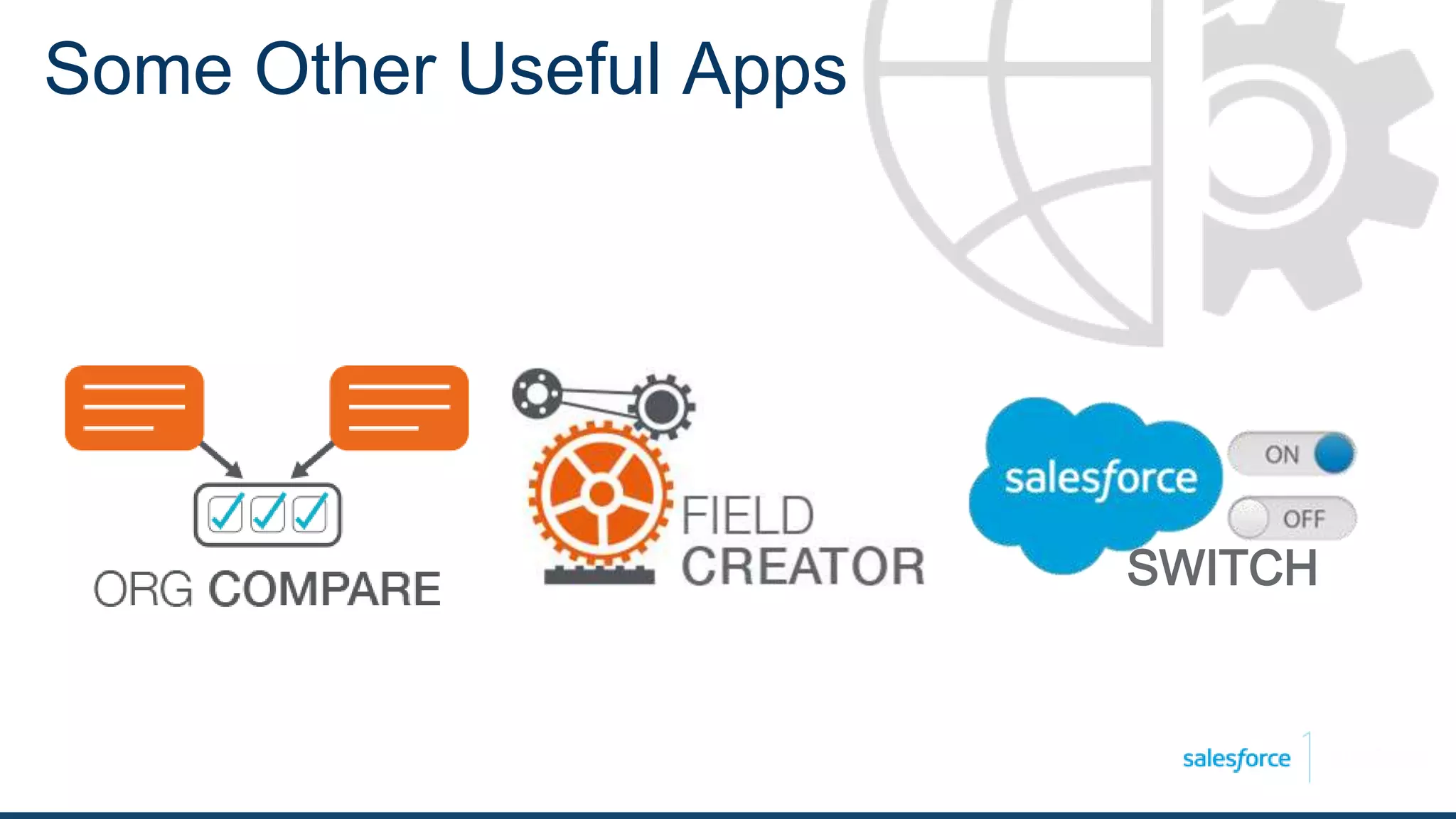 Some Other Useful Apps
SWITCH
 