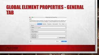 GLOBAL ELEMENT PROPERTIES - GENERAL
TAB
PRUDHVI
 