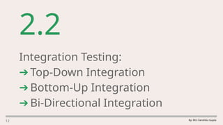 Software Testing - Types and Levels of Testing.pptx