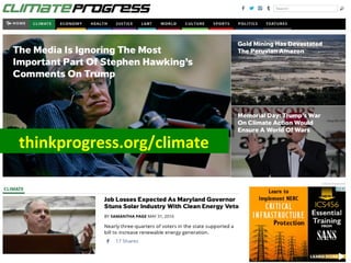 thinkprogress.org/climate
 