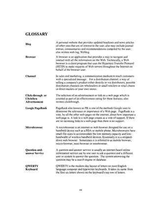 GLOSSARY
Blog

A personal website that provides updated headlines and news articles
of other sites that are of interest to...
